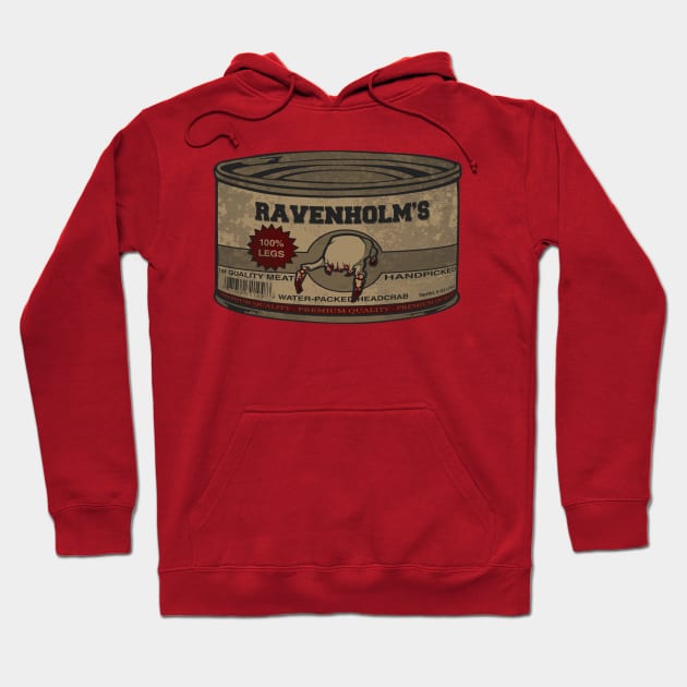 Ravenholm s canned Headcrab Half Life Hoodie TeePublic
